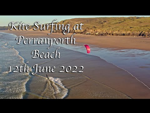 Perranporth Kite Surfing 13th June 2022