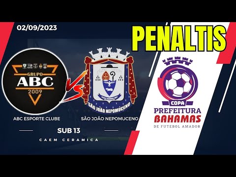 COPA BAHAMAS 2023 PENALTI - ABC vs SÃO JOÃO - SUB 13 02/09/2023