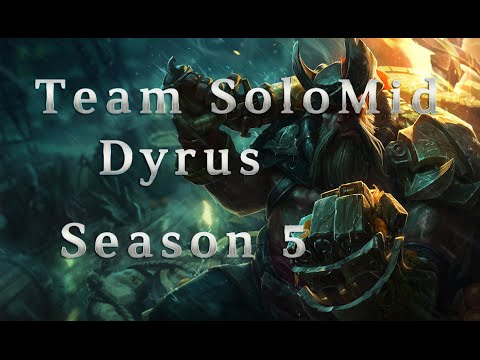 TSM Dyrus Gangplank TOP vs Olaf season 5 Patch 5.15