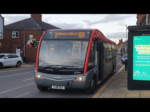 Journey on Route 82A | YJ18DLE - Gateshead Central: Optare Solo SR M925