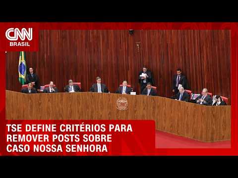 TSE define critérios para remover posts sobre padroeira do Brasil | CNN 360º