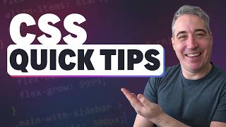 More CSS quick tips