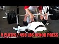 BENCHES 5 PLATES and then Vlogging! TAKE ACTION!