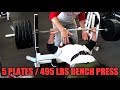 BENCHES 5 PLATES and then Vlogging! TAKE ACTION!