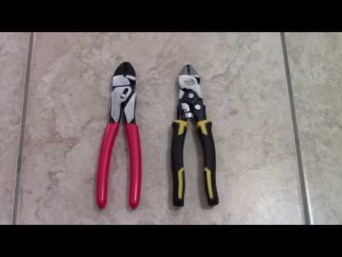 Compound pliers face off Dewalt vs Gearwrench