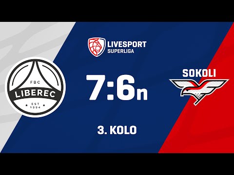 3. kolo | FBC Liberec - SOKOLI Pardubice 7:6pn
