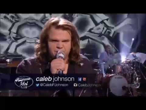 Top 3 Rock Songs - Caleb Johnson That Shook The Stage