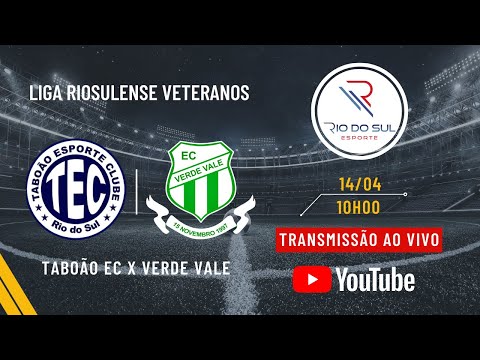 TABOÃO EC X VERDE VALE - 2ª RODADA - LIGA RIOSULENSE VETERANOS 2024