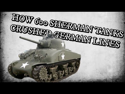 Bastogne 1944: 600 Sherman Tanks Crushed German Lines