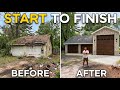 How I Built My Dream Work Shop Full Build