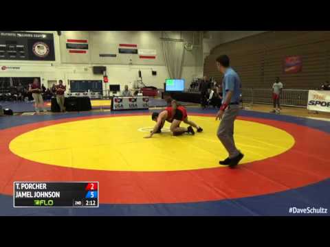66 Round of 16 - Thrasher Porcher (United States) vs. Jamel Johnson (United States)