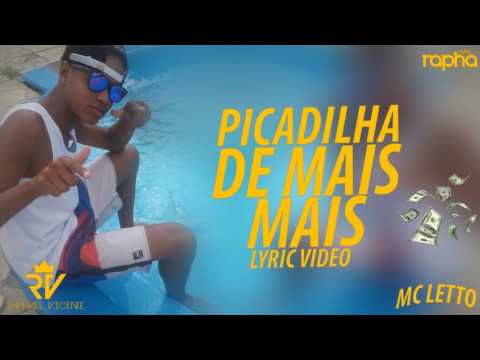 MC Letto - Picadilha de mais mais (Lyric video) Lançamento 2018