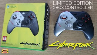 Cyberpunk 2077 Limited Edition Xbox One Controller Unboxing - Inspired by Johnny Silverhand!