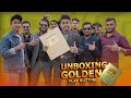 Golden Play Button Unboxing || Zan Zamin Team || Zan Zamin