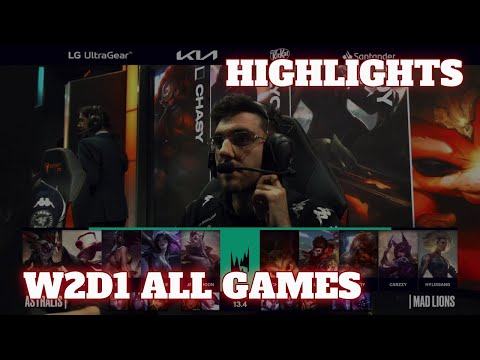 LEC Spring 2023 W2D1 - All Games Highlights | Week 2 Day 1 LEC Spring 2023