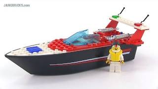 🔄 LEGO System 4002 Riptide Racer boat from 1996 review! re upload 20140628