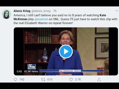 Elizabeth Warren surprise SNL cameo & dance clip sets social media abuzz