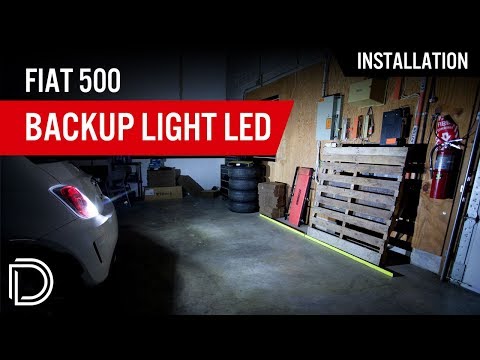 How to Install Backup Light LED Bulbs, Fiat 500