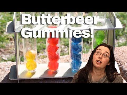 Board Game Bakes: How to make Harry Potter Butterbeer Gummies!