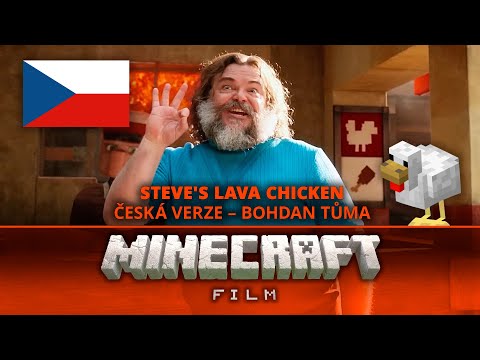 Steve's Lava Chicken Song – Bohdan Tůma | Minecraft Film [CZ / český dabing]