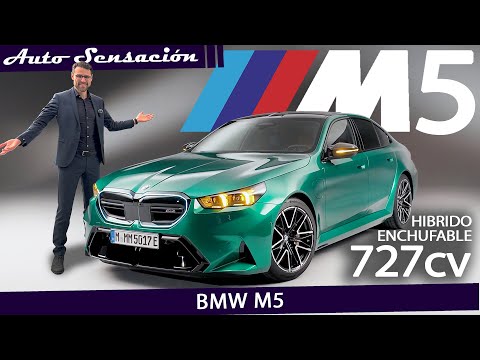 Presentación BMW M5 2025 review 🔌🇩🇪 EL M5 se enchufa para poder seguir exisitiendo.