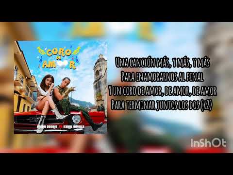 Emilio Ft. Karol Sevilla -Coro De Amor - Lyrics