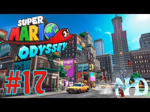Let's Play Super Mario Odyssey (pt17) Metro Kingdom (New Donk City) #3