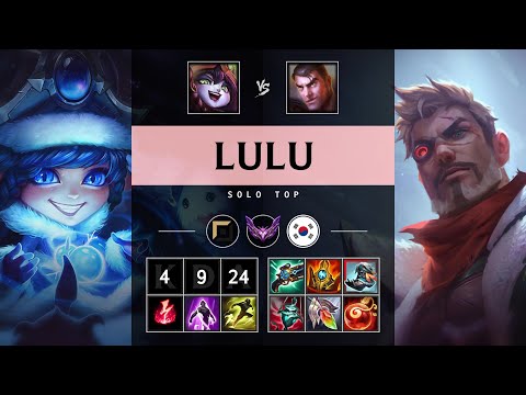 Lulu Top vs Jayce - KR Master Patch 25.14