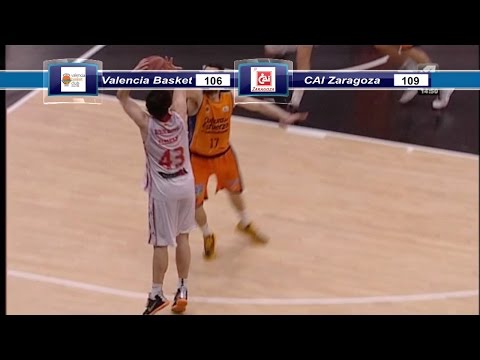 Valencia Basket 106 vs CAI Zaragoza 109