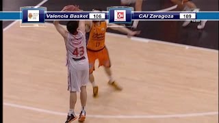 preview picture of video 'Valencia Basket 106 vs CAI Zaragoza 109'