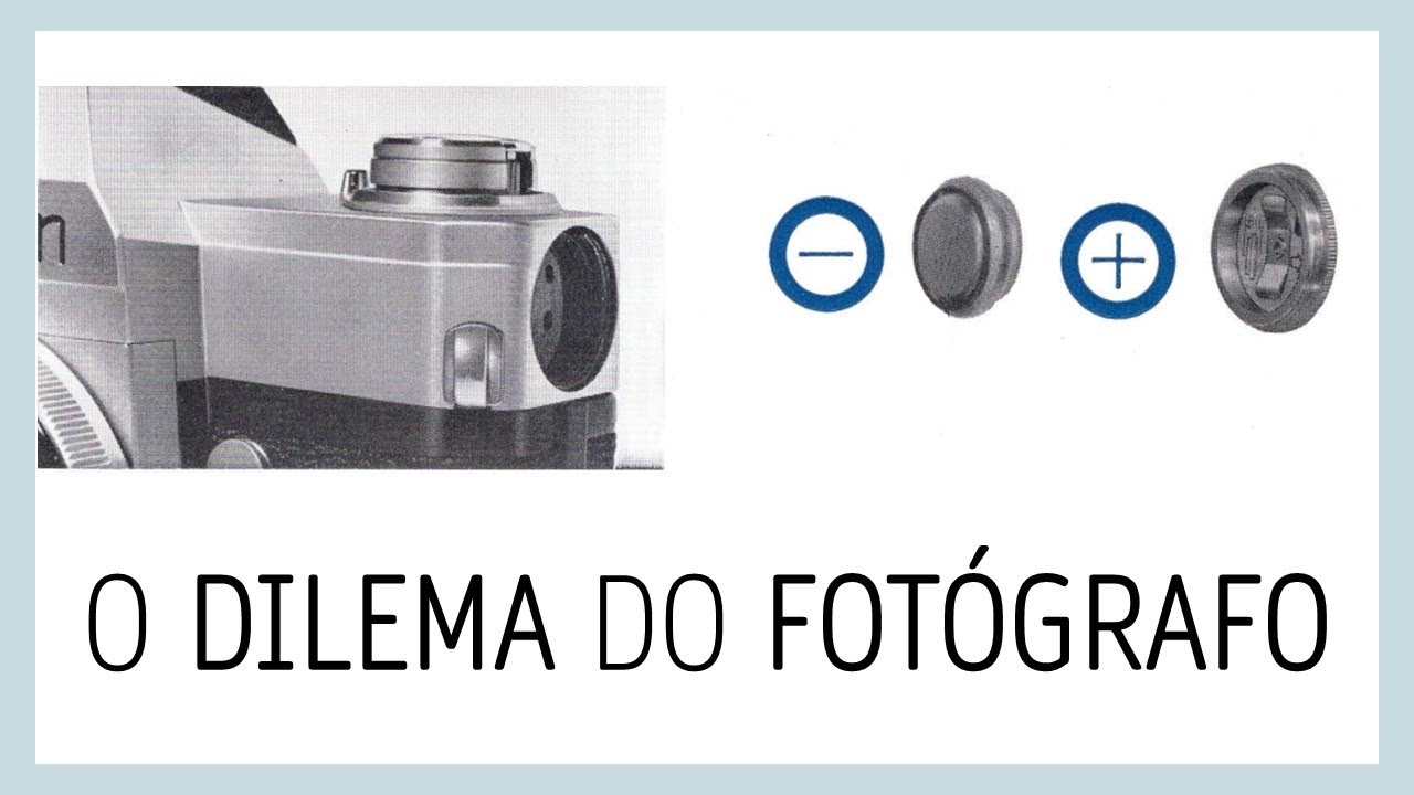 O dilema do fotógrafo: E o fotômetro, funciona?