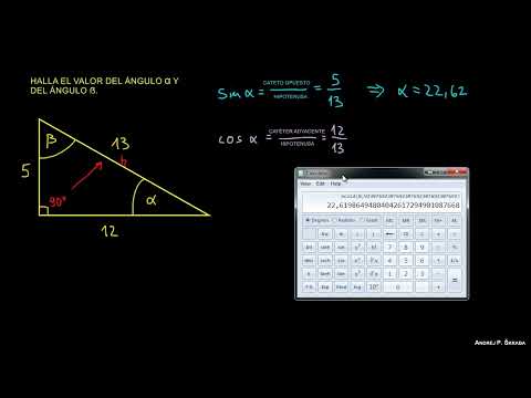 Calcular Ángulos con Funciones Trigonométricas