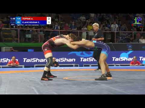 FS 60KG |TOPRAK A. (TUR) VS ELAHICHOURAN E. (IRI) | CADET WORLD CHAMPIONSHIP ROMA 2022 |