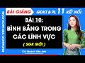 Bài giảng KTPL 11 Bài 10. Bình đẳng giới trong các lĩnh vực