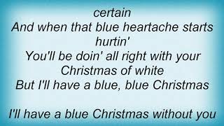 Vince Gill - Blue Christmas Lyrics