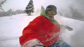preview picture of video 'Early Season Powder at Silver Star'