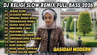 Download lagu DJ SHOLAWAT QASIDAH TERBARU 2026 || DJ SLOW REMIX FULL BASS | DJ JILBAB PUTIH - DJ SAJADAH MERAH mp3