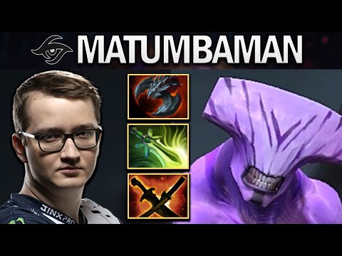 SECRET.MATUMBAMAN FACELESS VOID WITH 19 KILLS - DOTA 2 7.27 GAMEPLAY