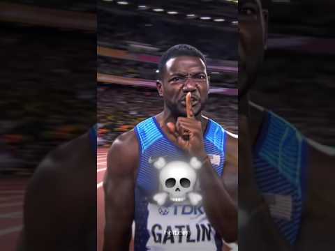 Usain Bolt vs 🚀 Justin Gatlin 🥵 #shorts❤️‍🔥 #usainbolt 😱 #justin   credit = bolt.aep