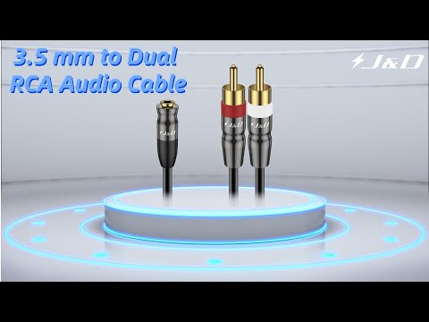 Unboxing J&D Tech | 3.5 mm Female to Dual RCA Male Audio Cable