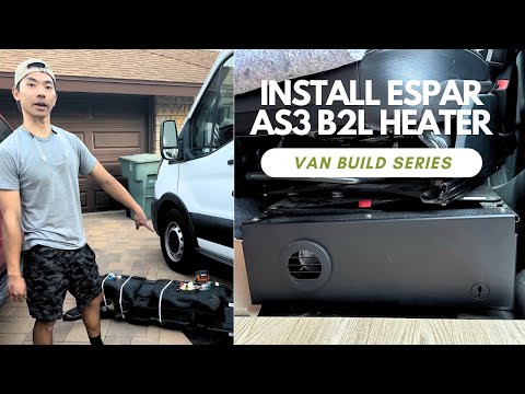 How to Install Eberspacher (Espar) Airtronic 3 Gas Heater in DIY Van | Van Build Series (Ep. 16)