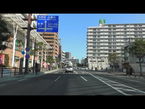 【4K車載】 仙台館腰線～長町～広瀬橋 ★ 仙台市太白区 2019年3月