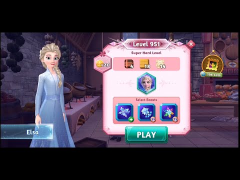 Disney Frozen Adventure - Level 951 - NO BOOSTER - Super Hard Level