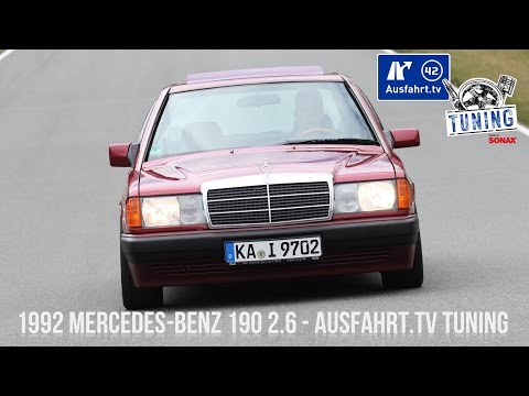 1992 Mercedes-Benz 190 2.6 inkl. CarPorn  - Ausfahrt.TV Tuning