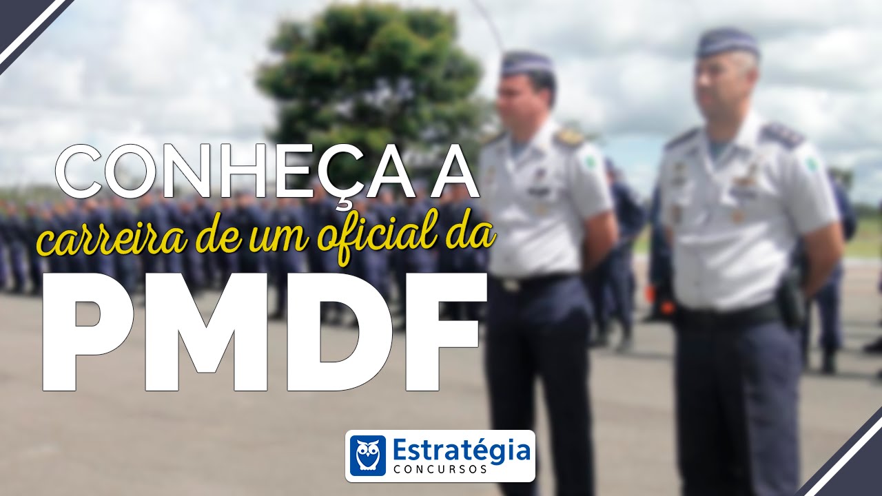 Conheça a carreira de um oficial da Polícia Militar do DF