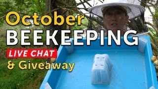 OCTOBER BEEKEEPING LIVE CHAT - Wasps, Fall Feeding & Your Last Varroa Treatment AND GIVEAWAY