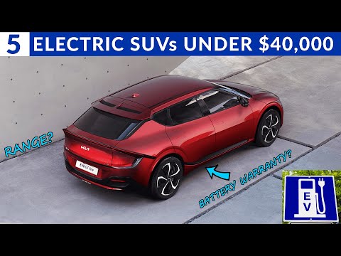 Best Electric SUVs Under $40K in USA (2021)