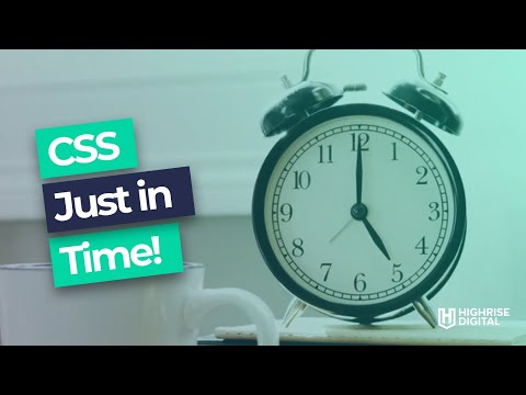 Deliver CSS in WordPress JUST IN TIME