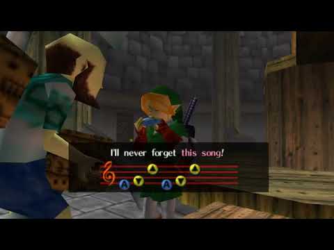 The legend of zelda ocarina of time Song of Storms / 10 horas