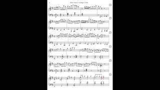 Piano Sheet Music Jazz Arrangement of Christmas Song "Santa Claus is Coming to Town" by Jacob Koller